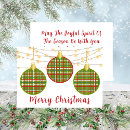 Search for plaid christmas cards Gold