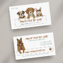 Search for dog walker business cards Puppies