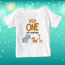 Search for 1st birthday baby boy tshirts Giraffe