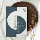 Search for navy and ivory wedding invitations Vintage