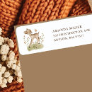 Search for rustic deer return address labels Baby shower