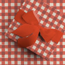 Search for red gingham wrapping paper Checks