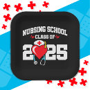 Search for nursing graduation plates Party