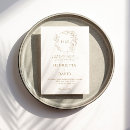 Search for elegant botanical wedding invitations Minimalist