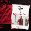 Search for red black graduation invitations Nurse