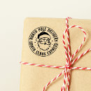 Search for north pole express mail rubber stamps Santa