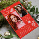 Search for red and white graduation invitations Modern