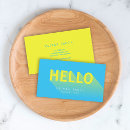Search for long business cards Typography