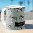 Search for exotic animal mugs Zebra