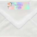 Search for rose floral return address labels Eucalyptus greenery