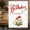 Search for mushroom birthday cards Modern