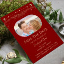 Search for red gold save the dates Modern