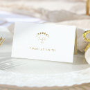 Search for seating place cards Gold
