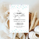 Search for sprinkle baby shower invitations Minimalist