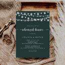 Search for string of lights rehearsal dinner invitations For her
