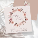 Search for flower wedding save the dates Modern