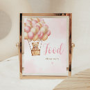Search for bear pink posters Hot air balloon