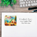 Search for camping return address labels Rustic