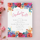 Search for fiesta graduation invitations Watercolor
