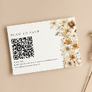 Search for boho rsvp cards Qr code