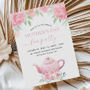 Search for mother day tea invitations Rose