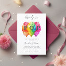 Search for about to pop baby shower invitations Balloon