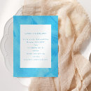 Search for aqua blue wedding invitations Minimalist
