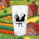 Search for rooster tumblers Glass