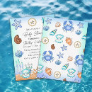 Search for beachy baby shower invitations Blue