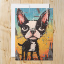 Search for boston terrier dad cards Funny