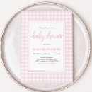 Search for gingham invitations Modern