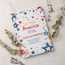 Search for fourth of july birthday invitations Patriotic party