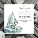 Search for nautical memorial service invitations In loving memory