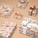 Search for peach floral wrapping paper Peony