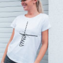 Search for cross womens tshirts Religious