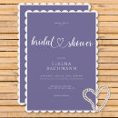 Search for minimal bridal shower invitations Classic