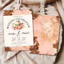 Search for cowhide invitations Western