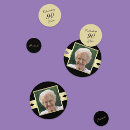 Search for 90th birthday confetti Black