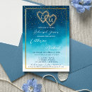 Search for beach rehearsal dinner invitations Blue and white