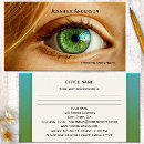 Search for eye doctor appointment cards Professional