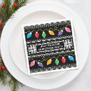 Search for ugly christmas sweater napkins Winter