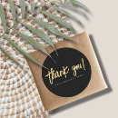 Search for simple business thank you stickers Thanks