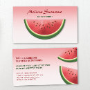 Search for fruit business cards Green