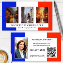 Search for french teacher business cards Language