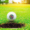 Search for tie dye golf balls Colourful