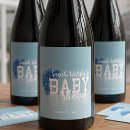 Search for baby shower wine labels Gender reveal