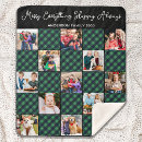 Search for holiday blankets Photo collage