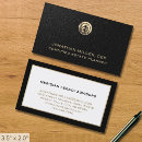 Search for gold ticket business cards Black