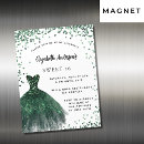 Search for emerald green sweet 16 invitations Dress
