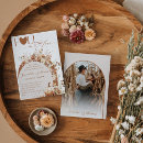 Search for photo bridal shower invitations Terracotta